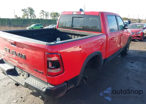 2019 Ram 1500 Rebel 4X4 5'7 Box z USA, uszkodzony, nr VIN 1C6SRFLT7KN563986